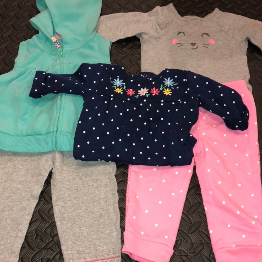 Carter lot - 12 months girls